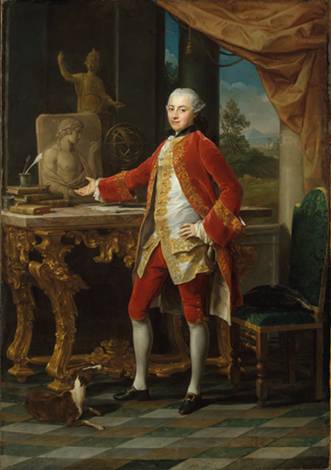 A Young Man ca. 1765   Girolamo Batoni 1708-1787 	The Metropolitan Museum of Art New York NY  03.37.1
